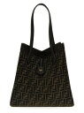 【0の付く日ポイント4倍】 FENDI フェンディ ブラウン Brown 'Fendi Origami Large' shopping bag トートバッグ レディース 春夏2024 8BH415AFPMF1GL7 【関税・送料無料】【ラッピング無料】 ju