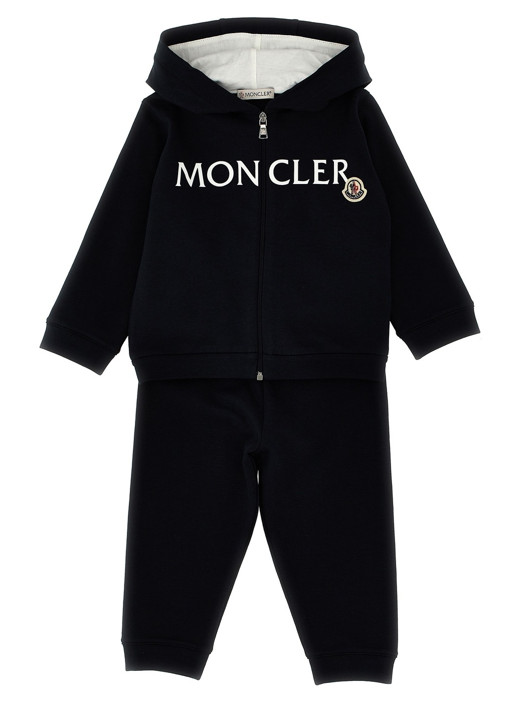 MONCLER ENFANT モンクレール アンファン ブルー Blue Complete hoodie + leggings ワンピース ベビー..