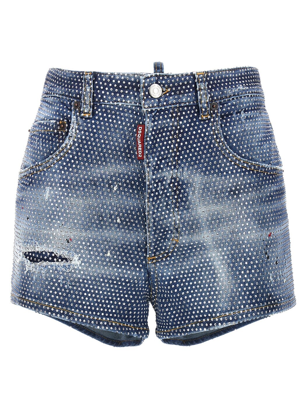 【楽天スーパーSALE!!100000円以上4000円OFFクーポン対象】 DSQUARED2 ディースクエアード ブルー Blue ショーツ レディース 春夏2024 S72MU0488S30342470 【関税・送料無料】【ラッピング無料】 ju