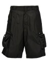 【15,000円以上ご購入で1,000円OFF！】 PRADA プラダ ブラック Black Cargo re-nylon bermuda shorts ショーツ メンズ 春夏2024 SPH393SOOO1WQ8F0002 【関税・送料無料】【ラッピング無料】 ju