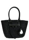 【15,000円以上ご購入で1,000円OFF！】 BALENCIAGA バレンシアガ ブラック Black 'Le Cagole Panier' shopping bag トートバッグ レディース 春夏2024 7861882AA191000 【関税・送料無料】【ラッピング無料】 ju