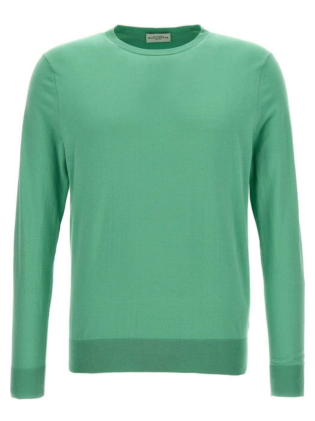 【土日限定クーポン配布中！】 BALLANTYNE バランタイン グリーン Green Cotton sweater ニットウェア メンズ 春夏2024 B2P00018C2312546 【関税・送料無料】【ラッピング無料】 ju