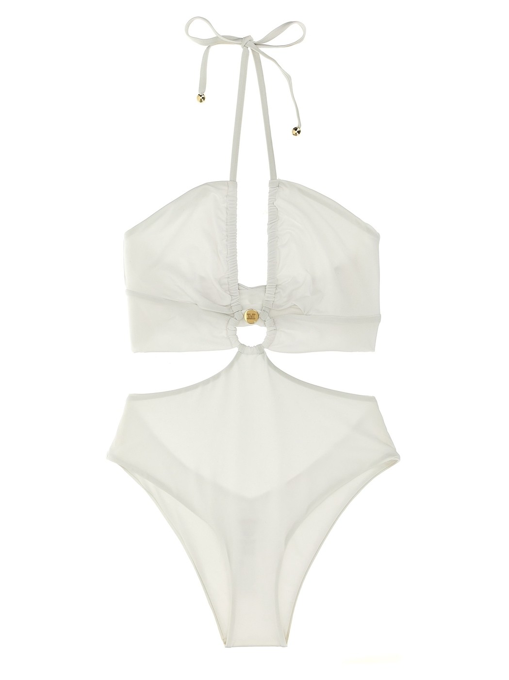 【土日限定クーポン配布中！】 MAX MARA マックス マーラ ホワイト White 'Cleopatra' one-piece swimsuit スイムウェア レディース 春夏2024 CLEOPATRA002 【関税・送料無料】【ラッピング無料】 ju