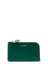 ロエベ 財布（レディース） 【15,000円以上ご購入で1,000円OFF！】 LOEWE ロエベ グリーン Green Embossed logo card holder 財布 レディース 春夏2024 CANBZ40X017831 【関税・送料無料】【ラッピング無料】 ju