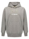 COMME DES GARCONS HOMME コム デ ギャルソン オム グレー Gray Logo print hoodie トレーナー メンズ 春夏2024 HMT1050512 【関税 送料無料】【ラッピング無料】 ju