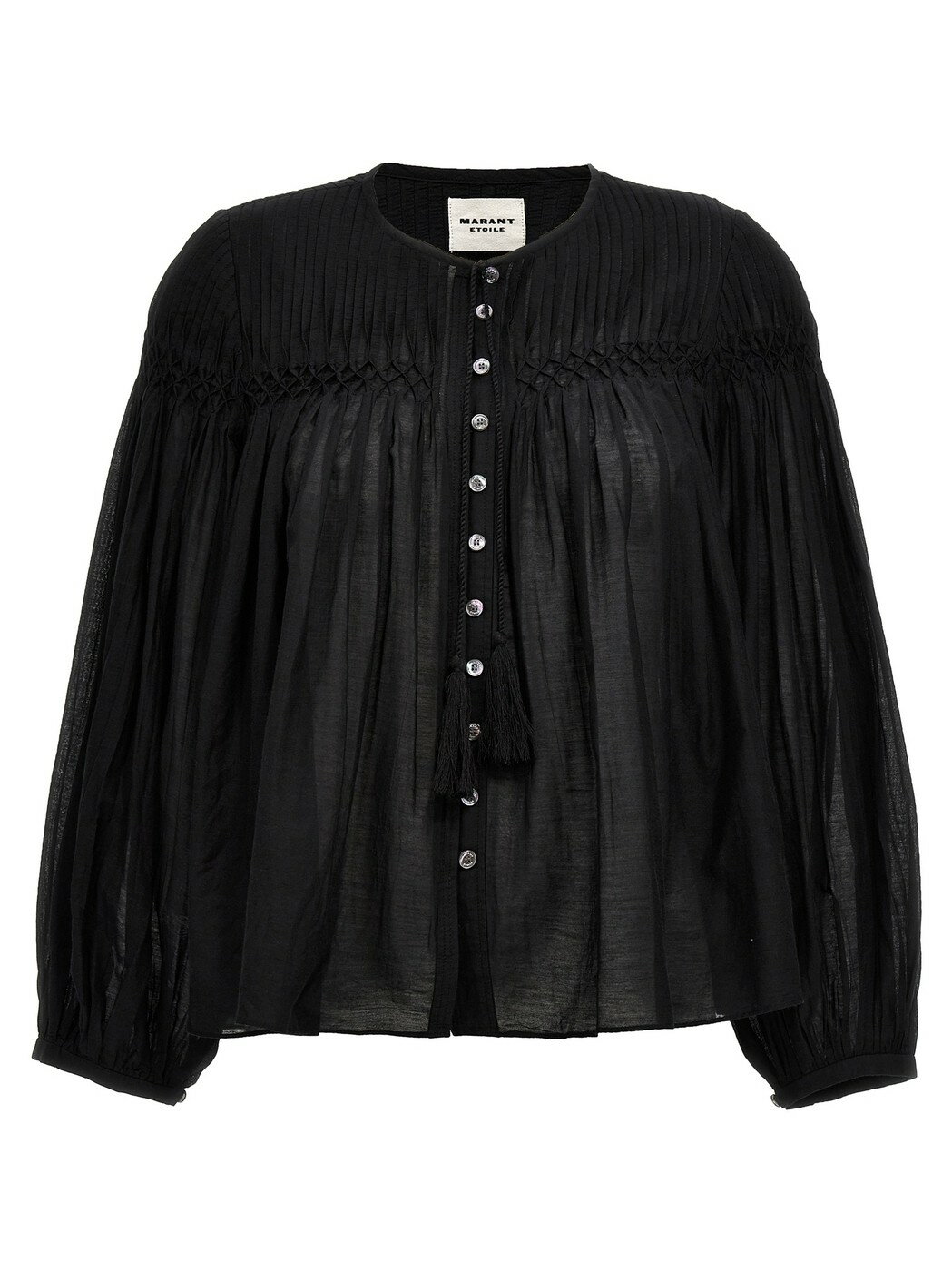 【5のつく日は全商品ポイント4倍】 MARANT ETOILE マラン エトワール ブラック Black 'Abadi' shirt ソックス レディース 春夏2024 24PHT0372FAB1J17E01BK 【関税・送料無料】【ラッピング無料】 ju