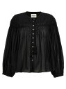 MARANT ETOILE マラン エトワール ブラック Black 'Abadi' shirt ソックス レディース 春夏2024 24PHT0372FAB1J17E01BK 【関税・送料無料】【ラッピング無料】 ju