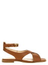 TOD'S トッズ ブラウン Brown Leather sandals サンダル レディース 春夏2024 XXW15L0IH90MIDS410 【関税・送料無料】【ラッピング無料】 ju