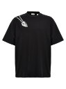  BURBERRY バーバリー ブラック Black 'Shield' T-shirt Tシャツ メンズ 春夏2024 8088177BLACK  ju