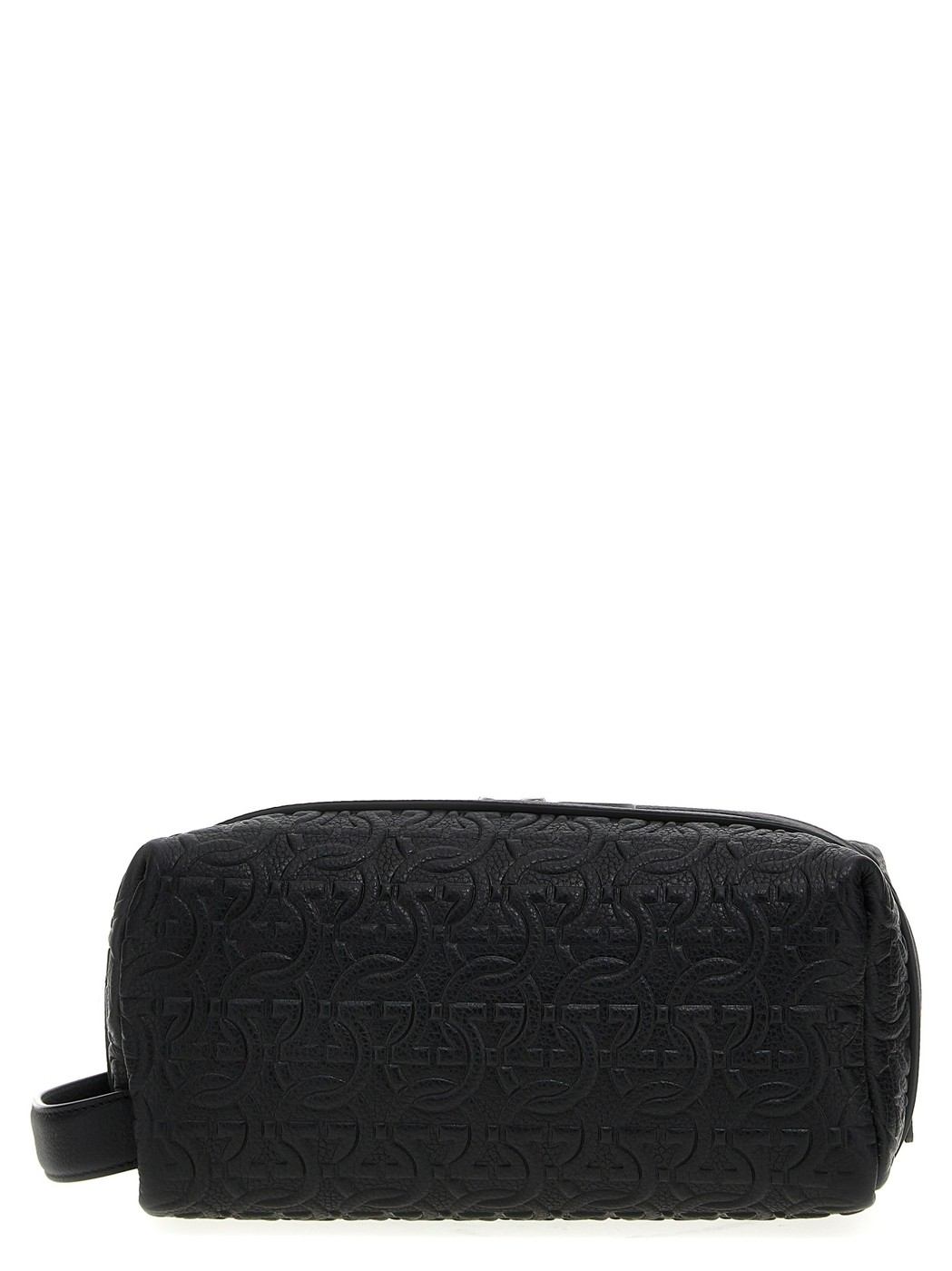 FERRAGAMO フェラガモ ブラック Black Beauty logo embossed クラッチバッグ メンズ 春夏2024 769475001 【関税・送料無料】【ラッピング無料】 ju