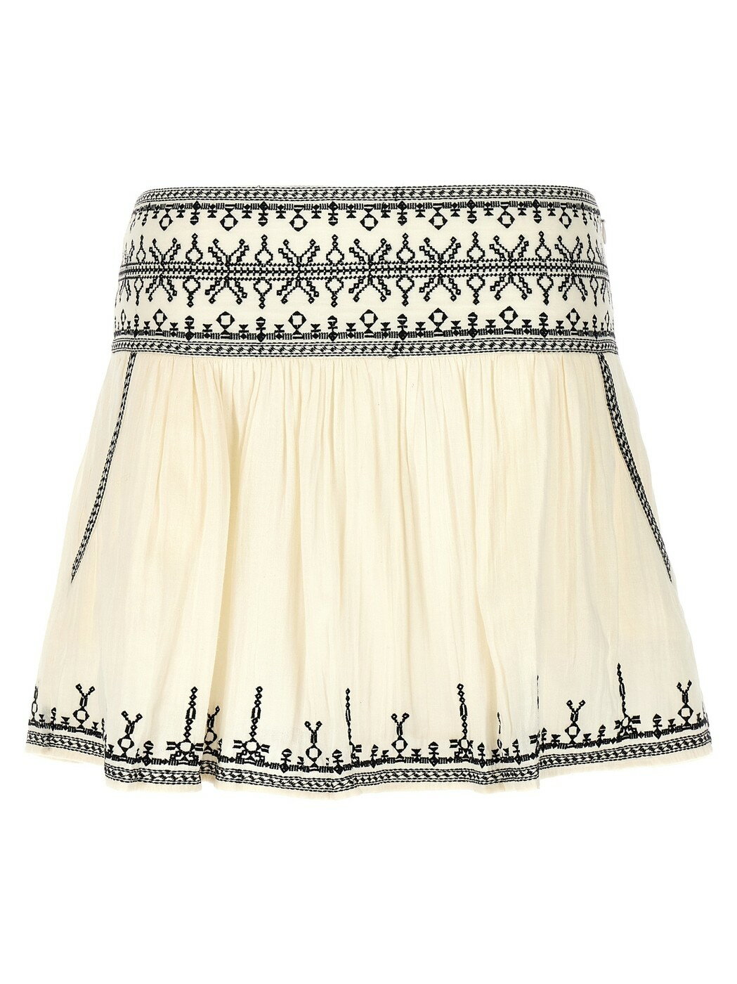 MARANT ETOILE ޥ ȥ ۥ磻 White/Black 'Picadilia' skirt  ǥ ղ2024 24PJU0160FAB1J09E23EC ڴǡ̵ۡڥåԥ̵ ju