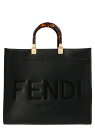 【15,000円以上ご購入で1,000円OFF！】 FENDI フェンディ ブラック Black 'Fendi Sunshine’ shopping bag トートバッグ レディース 春夏2024 8BH386ABVLF0KUR 【関税・送料無料】【ラッピング無料】 ju