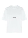 【15,000円以上1,000円OFF 】 SAINT LAURENT PARIS イヴ サンローラン ホワイト White 039 Saint Laurent Rive gauche 039 T-shirt Tシャツ レディース 秋冬2023 460876YB2DQ9000 【関税 送料無料】【ラッピング無料】 ju