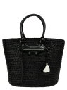 【15,000円以上1,000円OFF!!】 BALENCIAGA バレンシアガ ブラック Black 'Le Cagole Panier' large shopping bag トートバッグ レディース 春夏2024 7861892AA191000 【関税・送料無料】【ラッピング無料】 ju