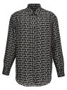 BURBERRY バーバリー ブラック Black 'B' shirt シャツ メンズ 春夏2024 8087852SILVERBLACK 【関税・送料無料】【ラッピング無料】 ju