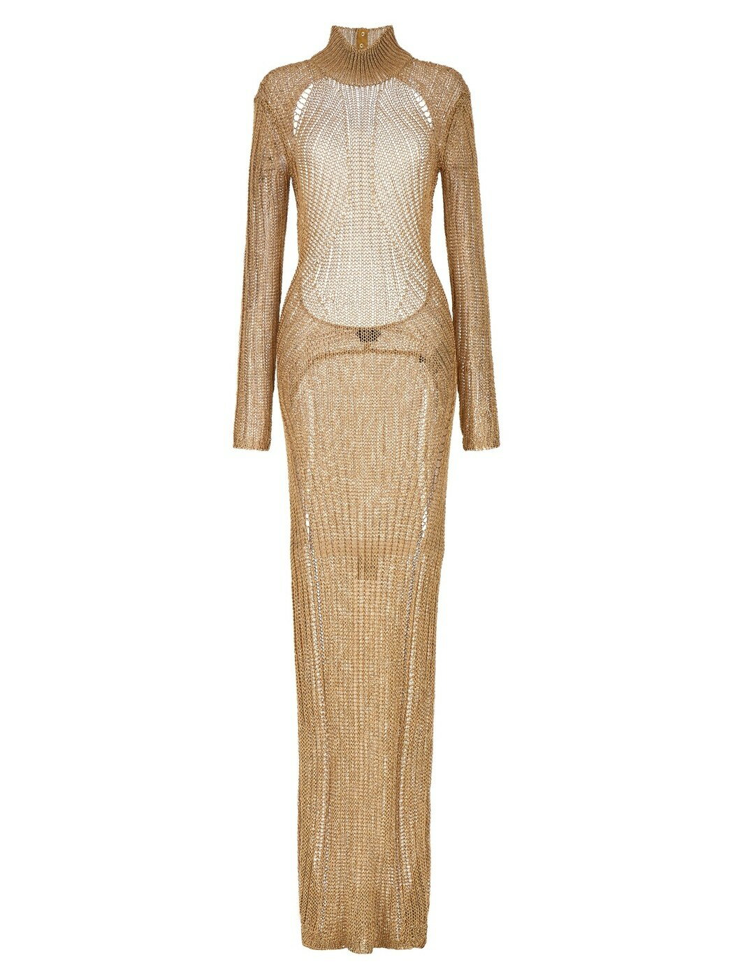 TOM FORD トム フォード ゴールド Gold Maxi cut out long dress ドレス レディース 春夏2024 ACK470YAX707BY007 【関税・送料無料】【ラッピング無料】 ju