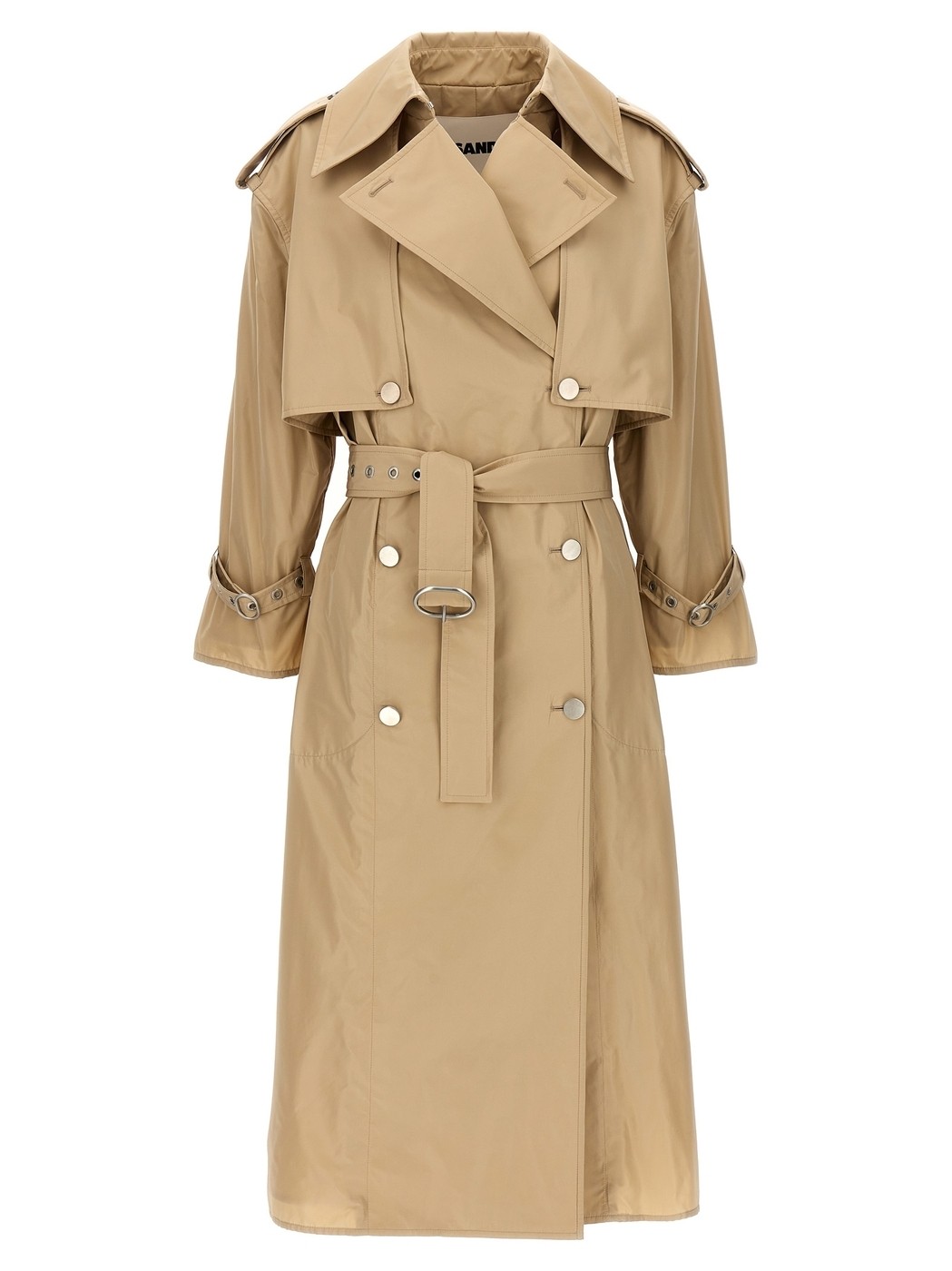 JIL SANDER ジルサンダー ベージュ Beige Oversize double-breasted trench coat コート レディース 春夏2024 J03AA0155J70005236 【関税・送料無料】【ラッピング無料】 juのサムネイル