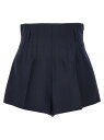 【15,000円以上ご購入で1,000円OFF！】 PRADA プラダ ブルー Blue 'Gessato' shorts ショーツ レディース 春夏2024 P214IOOO14XIF0124 【関税・送料無料】【ラッピング無料】 ju