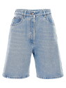 【15,000円以上1,000円OFF!!】 PRADA プラダ ブルー Light Blue Denim logo bermuda shorts ショーツ レディース 春夏2024 GFP506SOOO14CCF0BAU 【関税・送料無料】【ラッピング無料】 ju