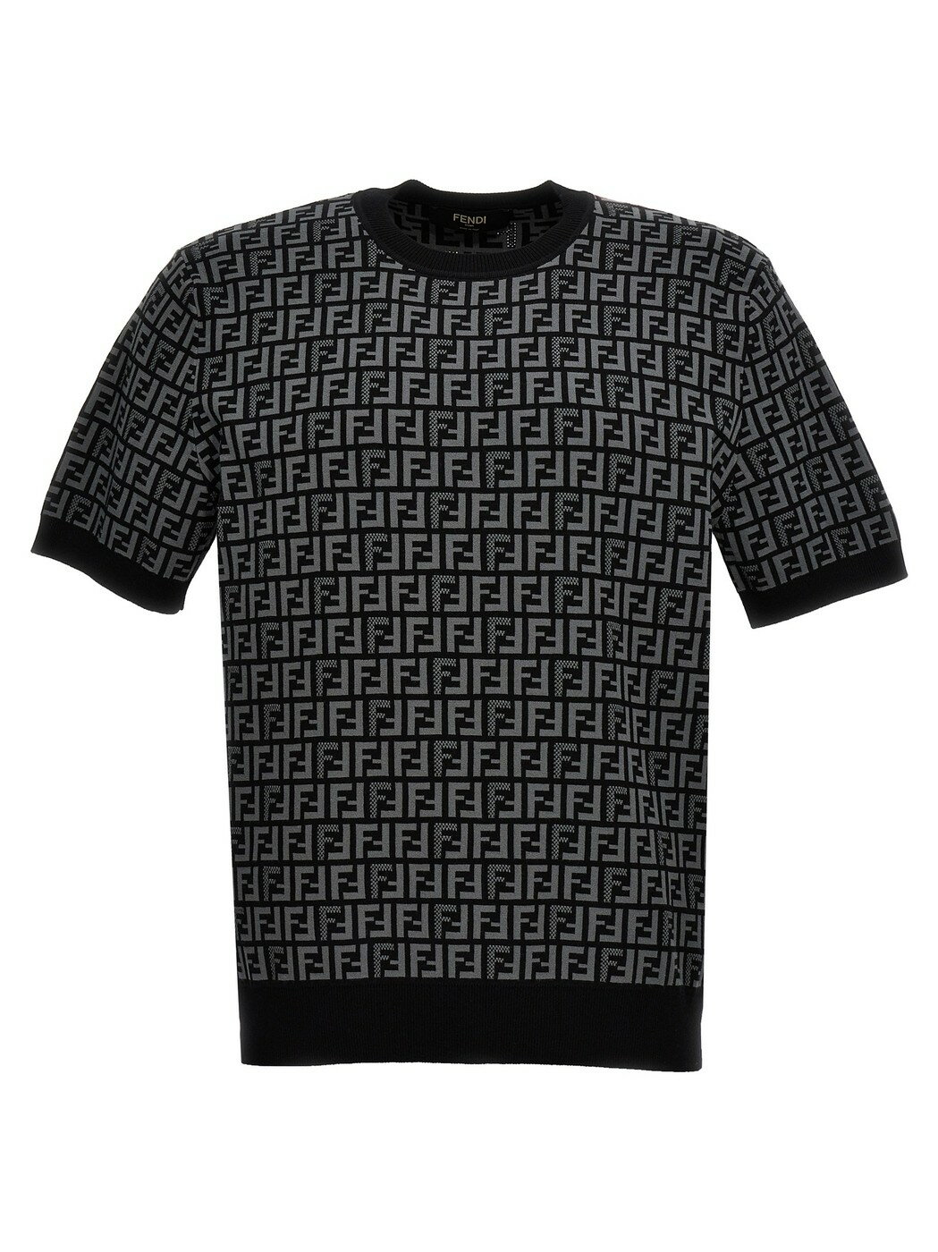 【本日5の付く日ポイント4倍!】 FENDI フェンディ ブラック Black 'FF' sweater ニットウェア メンズ 春夏2024 FZY443AKEWF1HXU 【関税・送料無料】【ラッピング無料】 ju