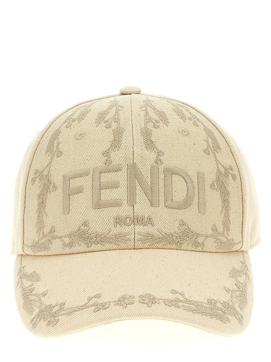 【0のつく日は全商品ポイント4倍】 FENDI フェンディ ホワイト White 'Fendi Roma' cap 帽子 メンズ 春夏2024 FXQ969ARGLF1O6A 【関税・送料無料】【ラッピング無料】 ju