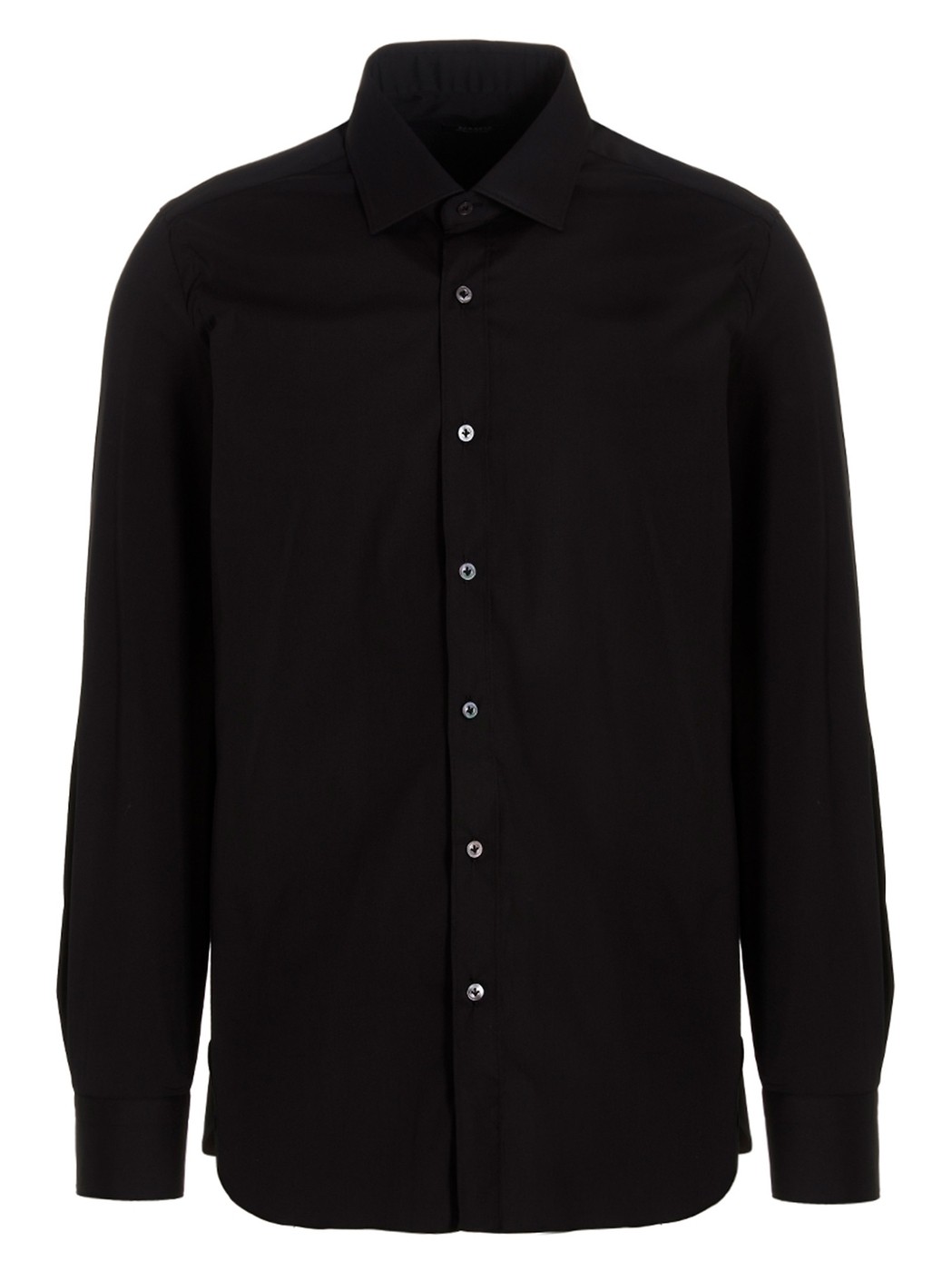 【本日5の付く日ポイント4倍!】 BARBA バルバ ブラック Black Poplin shirt シャツ メンズ 春夏2024 T1U12P01PZ27080001 【関税・送料無料】【ラッピング無料】 ju