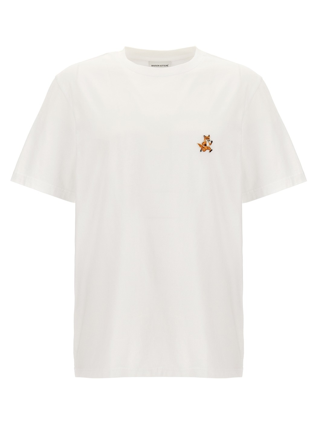 ᥾ ĥ MAISON KITSUNE T  ۥ磻 T-shirts 'Speedy Fox Patch' T-shi...