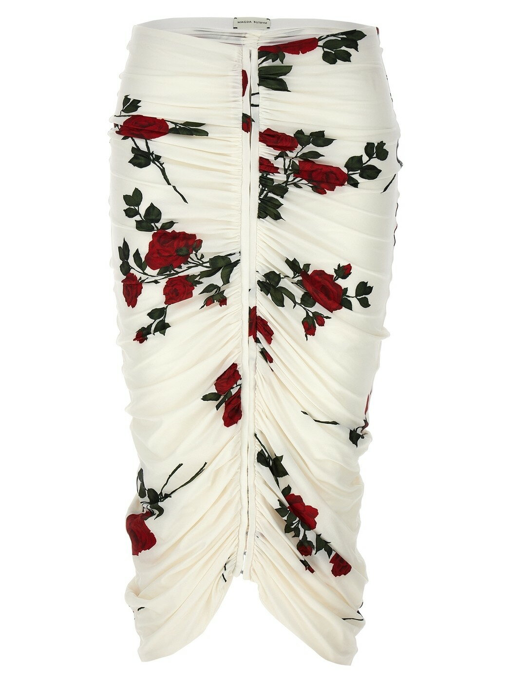 MAGDA BUTRYM ޥ ֥ȥ ۥ磻 White Floral print skirt  ǥ ղ2024 118524WHITE ڴǡ̵ۡڥåԥ̵ ju
