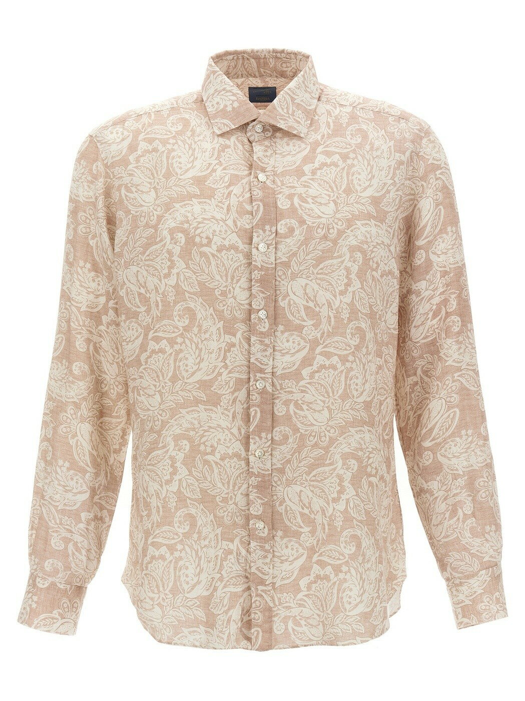 【本日5の付く日ポイント4倍!】 BARBA バルバ ベージュ Beige 'Dandy Life' shirt シャツ メンズ 春夏2024 LFU12P01400510003 【関税・送料無料】【ラッピング無料】 ju