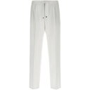 ブルネロ・クチネリ 【15,000円以上1,000円OFF!!】 BRUNELLO CUCINELLI ブルネロ クチネリ ホワイト White Cotton drawstring pants パンツ メンズ 春夏2024 M252DE1710C2200 【関税・送料無料】【ラッピング無料】 ju