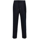 ブルネロ・クチネリ BRUNELLO CUCINELLI ブルネロ クチネリ ブルー Blue Cotton drawstring pants パンツ メンズ 春夏2024 M252DE1710C2517 【関税・送料無料】【ラッピング無料】 ju