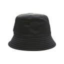 【15,000円以上1,000円OFF!!】 PRADA プラダ ブラック Black Logo bucket hat 帽子 レディース 秋冬2023 1HC1372DMIF0002 【関税・送料無料】【ラッピング無料】 ju