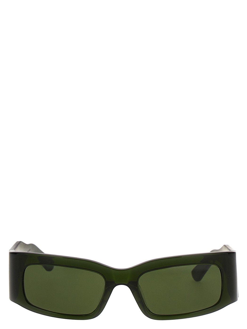 バレンシアガ サングラス レディース BALENCIAGA バレンシアガ グリーン Green 'Paper Rectangle' sunglasses サングラス・メガネ レディース 春夏2024 773507T00391430 【関税・送料無料】【ラッピング無料】 ju