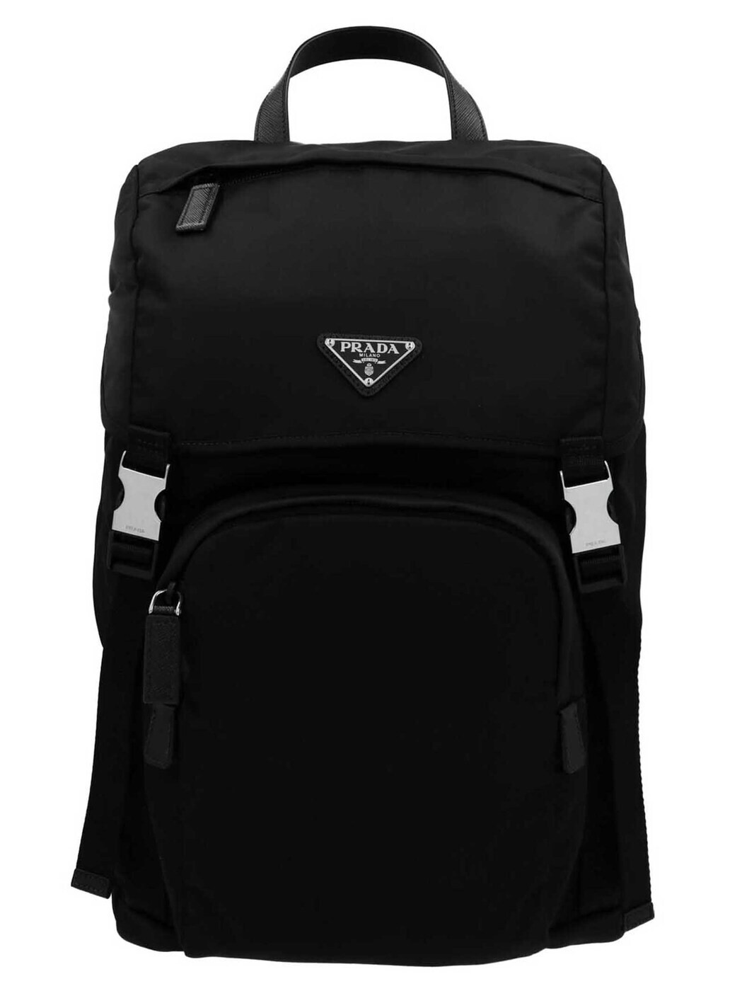 【5のつく日は全商品ポイント4倍】 PRADA プラダ ブラック Black Re-nylon logo backpack バックパック メンズ 秋冬2024 2VZ135VHOL2DMGF0002 【関税・送料無料】【ラッピング無料】 ju