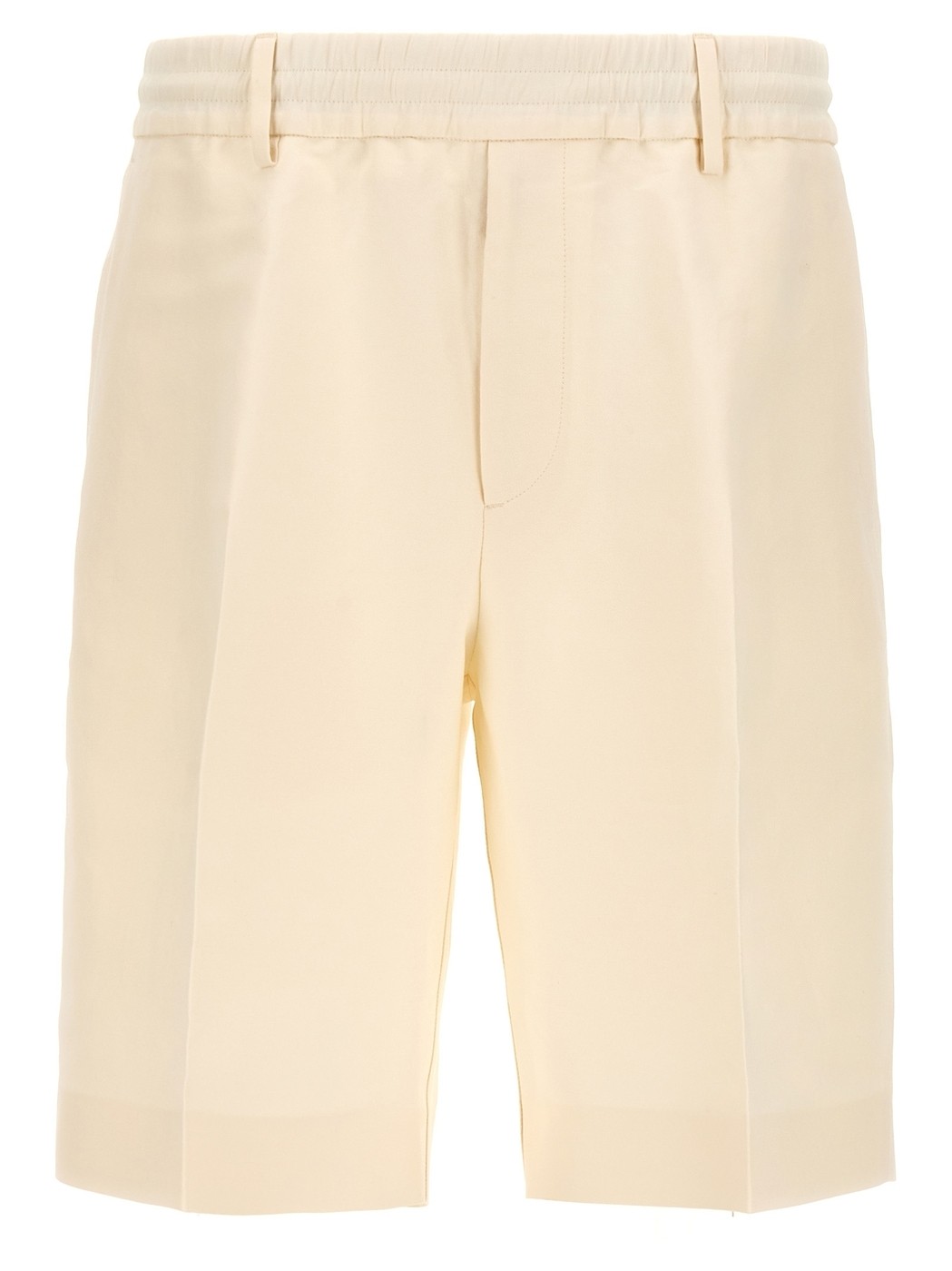 【土日限定クーポン配布中！】 BURBERRY バーバリー ホワイト White 'Tailoring' bermuda shorts ショーツ メンズ 春夏2024 8087091PEARL 【関税・送料無料】【ラッピング無料】 ju