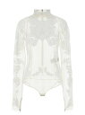 0դݥ4ܡ STELLA MCCARTNEY ƥ ޥåȥˡ ۥ磻 White Embroidery bodysuit  ǥ ղ2024 6T01763DU3709001 ڴǡ̵ۡڥåԥ̵ ju