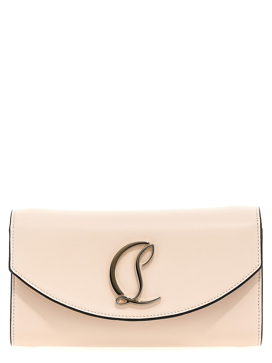 クリスチャンルブタン CHRISTIAN LOUBOUTIN クリスチャンルブタン ホワイト White 'Loubi54' wallet on chain 財布 レディース 春夏2024 12351185446 【関税・送料無料】【ラッピング無料】 ju