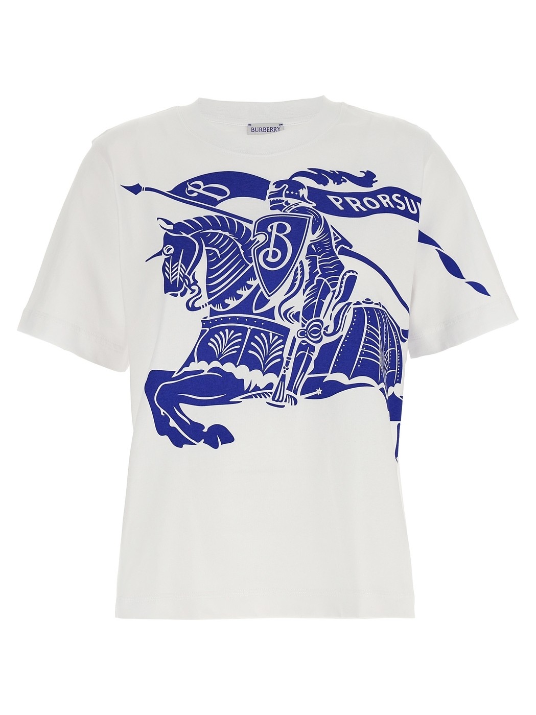 【お買い物マラソン！ポイント最大46倍】 BURBERRY バーバリー ホワイト White 'EKD' T-shirt Tシャツ レディース 秋冬2024 8096229WHITE 【関税・送料無料】【ラッピング無料】 juのサムネイル