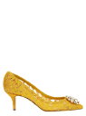 【本日ポイント4倍!!】 ドルチェ&ガッバーナ DOLCE&GABBANA ハイヒール パンプス レディース イエロー High heels 'Bellucci' pumps CD0066AL19880211 Yellow 関税 送料無料 ラッピング無料 2024AW ju