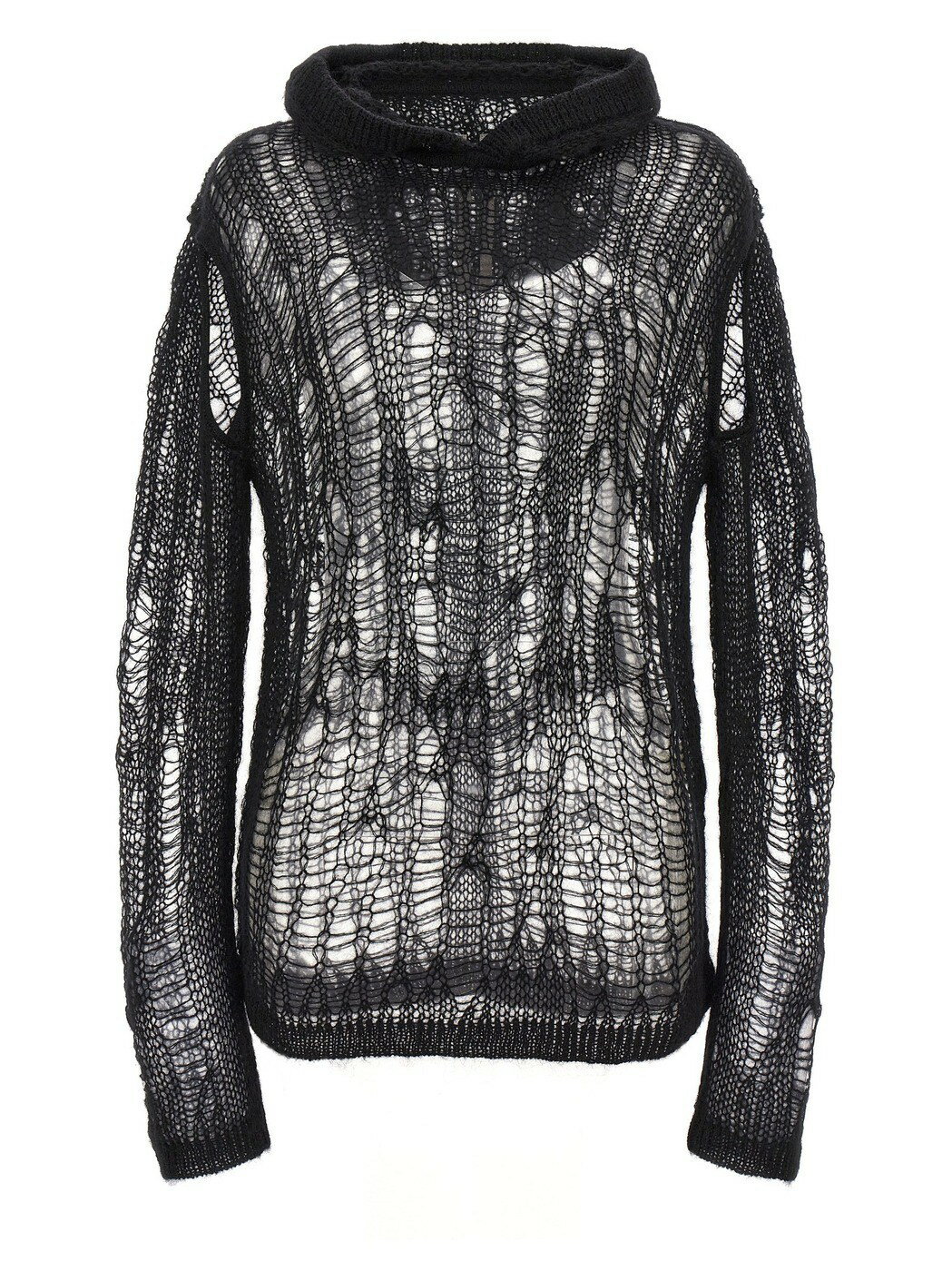 å  RICK OWENS  ˥åȥ ǥ ֥å Knitwear 'Spider Hoodie' h...