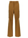 ヴィクトリアベッカム VICTORIA BECKHAM ズボン パンツ レディース ベージュ Trousers Cargo pants 1324WTR005597BTOBACCO Beige 関税 送料無料 ラッピング無料 2024AW ju