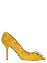 【本日ポイント4倍!!】 ドルチェ&ガッバーナ DOLCE&GABBANA ハイヒール パンプス レディース イエロー High heels 'Bellucci' pumps CD0101AL19880211 Yellow 関税 送料無料 ラッピング無料 2024AW ju