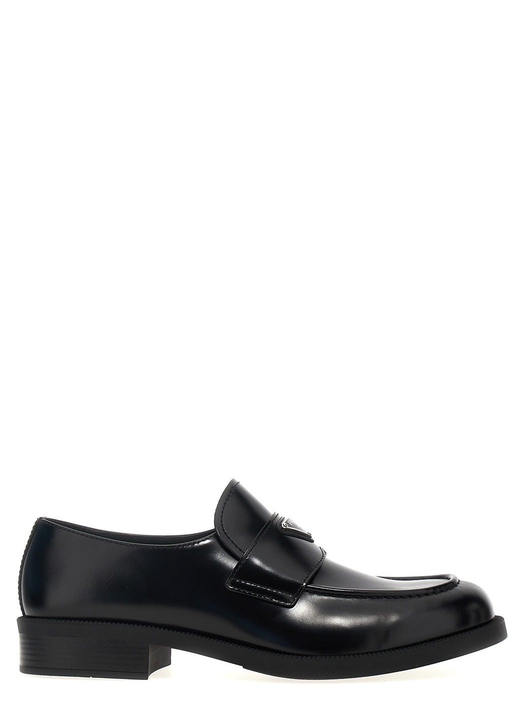 PRADA プラダ ブラック Black Logo loafers ローファー メンズ 秋冬2024 2DE145FG000055F0002 【関税・送料無料】【ラッピング無料】 juのサムネイル