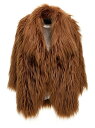 B&B COUTURE ハイテクアクセサリー ファッション小物 レディース ブラウン Hi-tech accessories 'Bacon' faux fur BACONCOATCAMEL Brown 関税 送料無料 ラッピング無料 2024AW ju