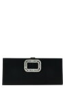 ロジェ ヴィヴィエ ROGER VIVIER クラッチバッグ レディース ブラック Clutch and wristlets bags 'Pilgrim Small' clutch RBWABDD0220RS0B999 Black 関税 送料無料 ラッピング無料 2024AW ju