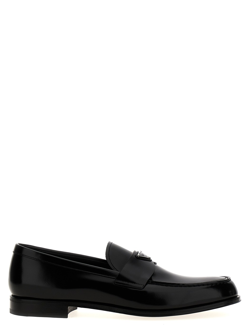PRADA プラダ ブラック Black Logo loafers ローファー メンズ 秋冬2024 2DB205FX000055F0002 【関税・送料無料】【ラッピング無料】 juのサムネイル