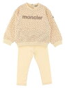 モンクレール アンファン MONCLER ENFANT ドレス ワンピース ベビーガールズ ホワイト Dresses T-shirt + leggings set J29518M0001389APUF00 White 関税 送料無料 ラッピング無料 2024AW ju