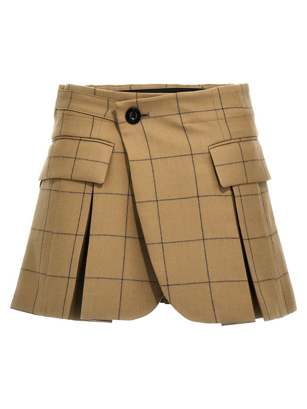  SACAI ǥ˥ॷ硼 硼 ǥ ١ Denim shorts 'Windowpane' skort 2407...