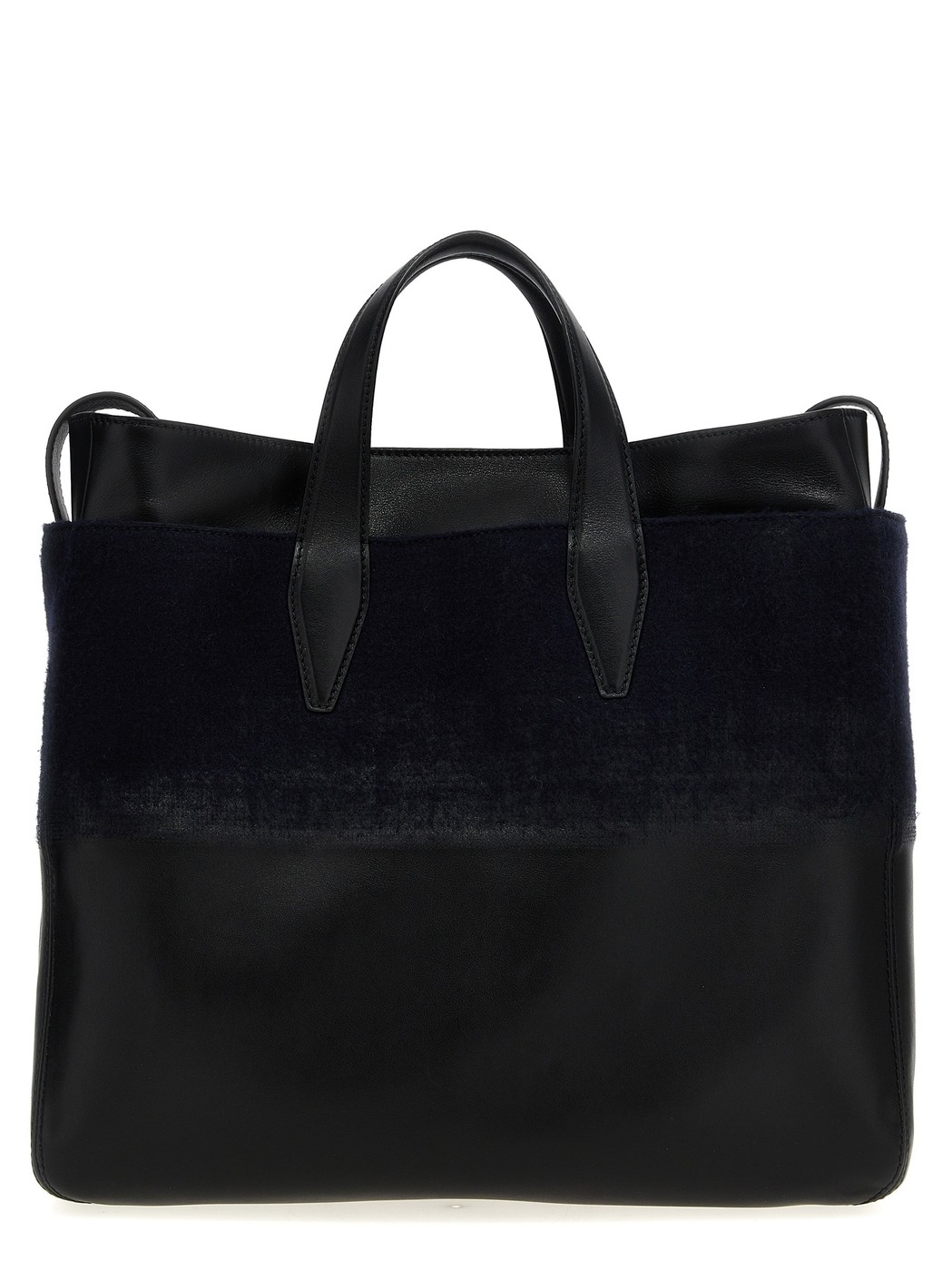 Dries Van Noten チェーンジップ レザートートバッグ ショルダー Dries Van Noten チェーンジップ レザートートバッグ ショルダー
