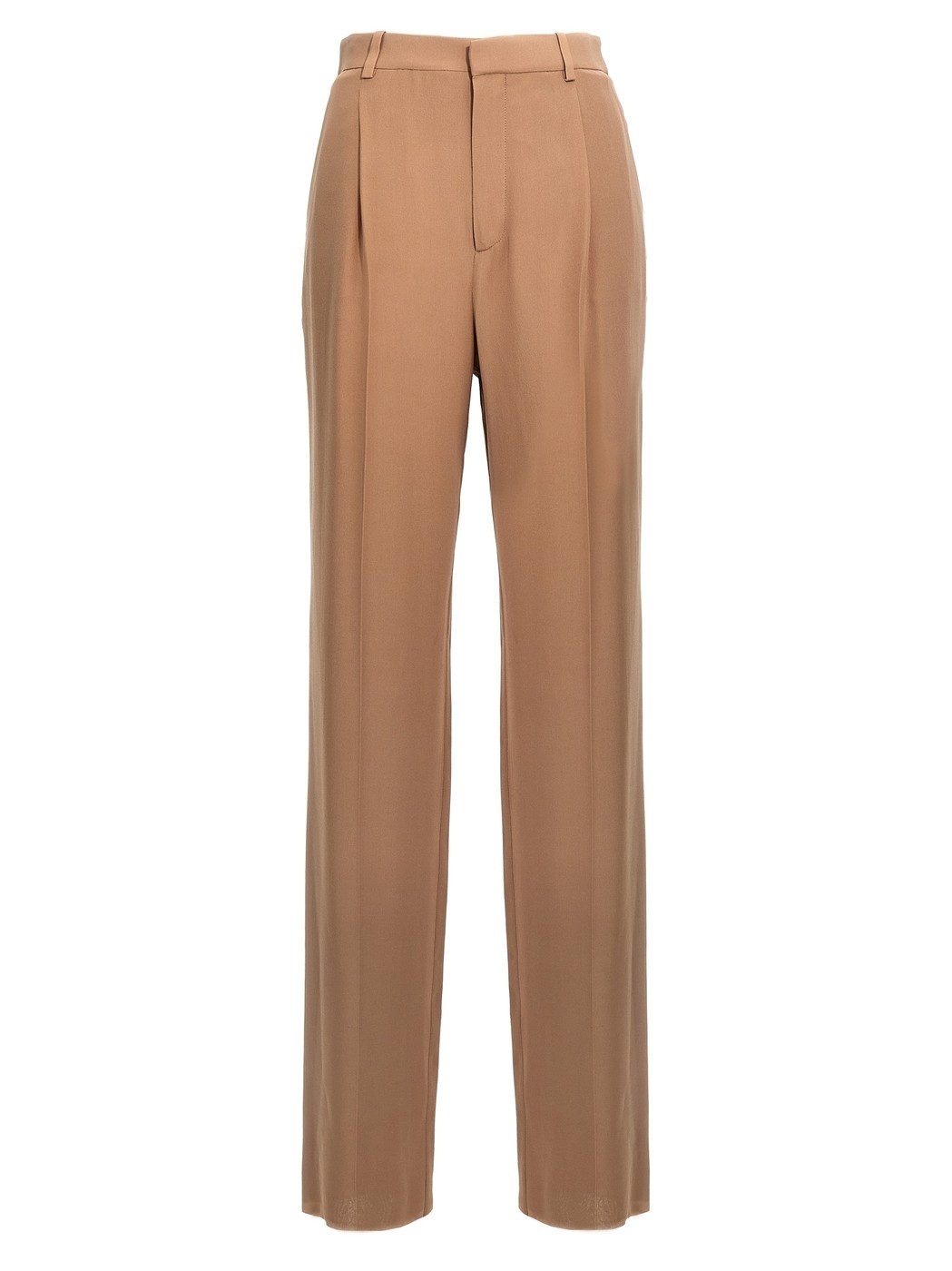   SAINT LAURENT PARIS ܥ ѥ ǥ ١ Trousers Crepe silk p...
